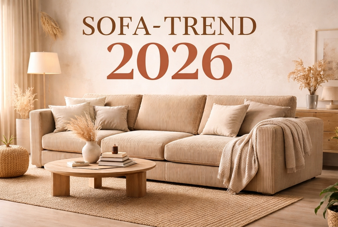 Sofa Trends 2026 – Komfort trifft Persönlichkeit