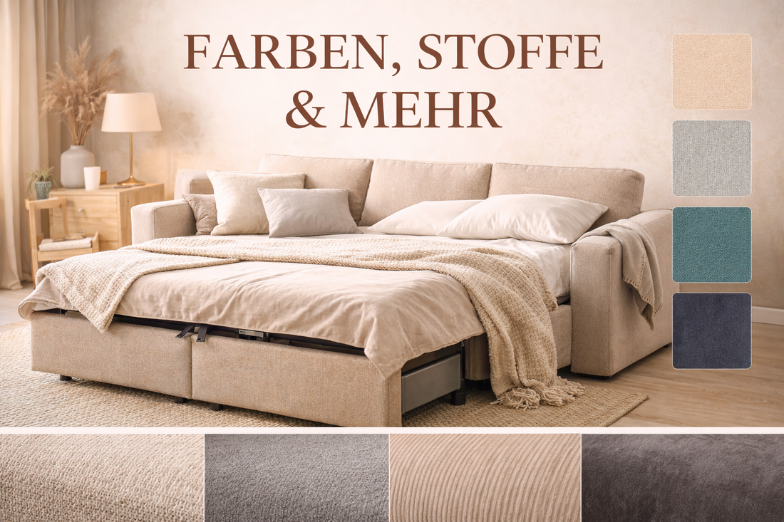 Farben, Stoffe & mehr – so individuell wie Du selbst