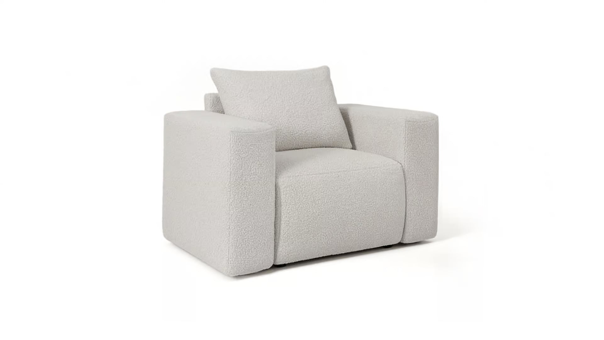 Pearl Sessel & Hocker Set
